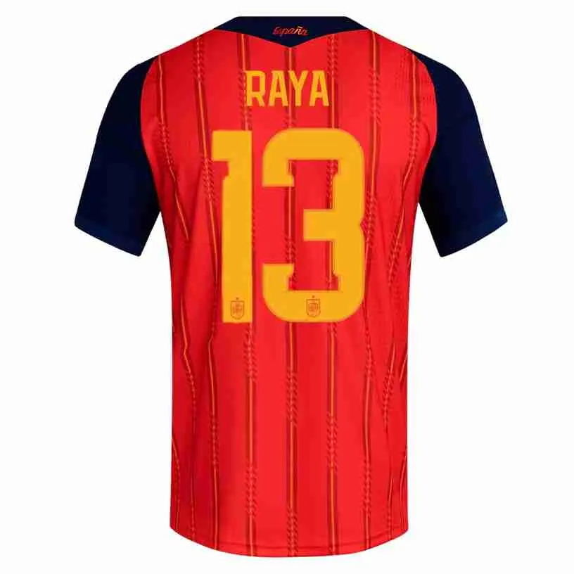 RAYA NO.13 Camiseta España Primera Equipacion 2026 – Versión Jugador