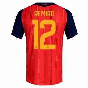 REMIRO NO.12 Camiseta España Primera Equipacion 2026 – Versión Jugador