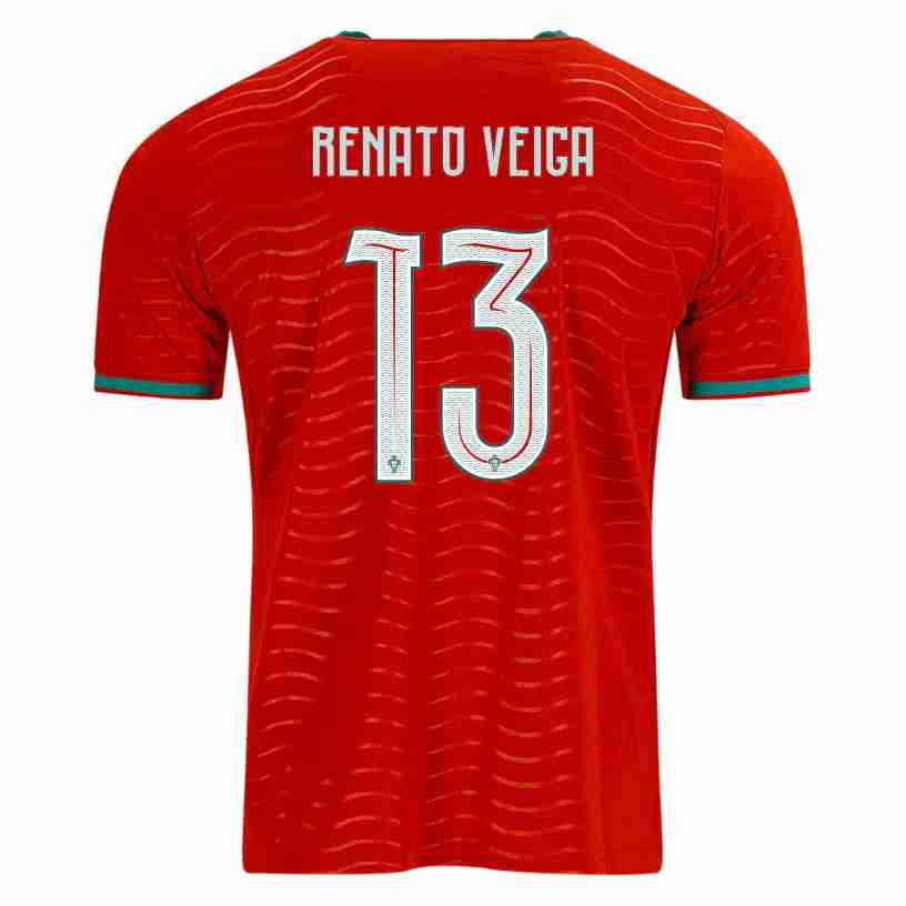 RENATO VEIGA NO.13 Camiseta Portugal Primera Equipacion 2026 – Versión Jugador RENATO VEIGA NO.13 Camiseta Portugal Primera Equipacion 2026 – Versión Jugador