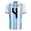 ROMERO NO.4 Camiseta Argentina Primera Equipacion 2026 – Versión Jugador