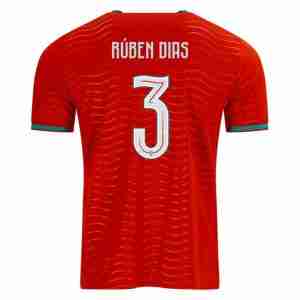 RÚBEN DIAS NO.3 Camiseta Portugal Primera Equipacion 2026 – Versión Jugador