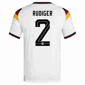 RUDIGER NO.2 Camiseta Alemania Primera Equipacion 2026 – Versión Jugador