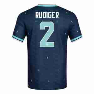 RUDIGER NO.2 Camiseta Alemania Segunda Equipacion 2026 – Versión Jugador