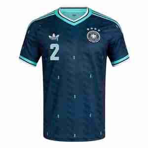 RUDIGER NO.2 Camiseta Alemania Segunda Equipacion 2026 – Versión Jugador_1