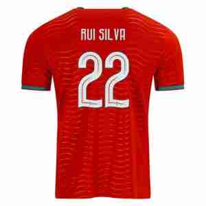 RUI SILVA NO.22 Camiseta Portugal Primera Equipacion 2026 – Versión Jugador
