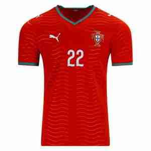 RUI SILVA NO.22 Camiseta Portugal Primera Equipacion 2026 – Versión Jugador_1