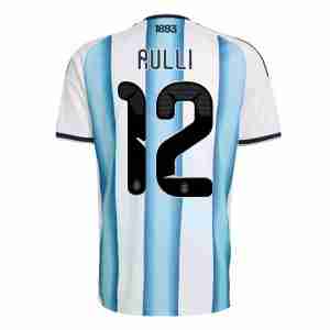 RULLI NO.12 Camiseta Argentina Primera Equipacion 2026 – Versión Jugador