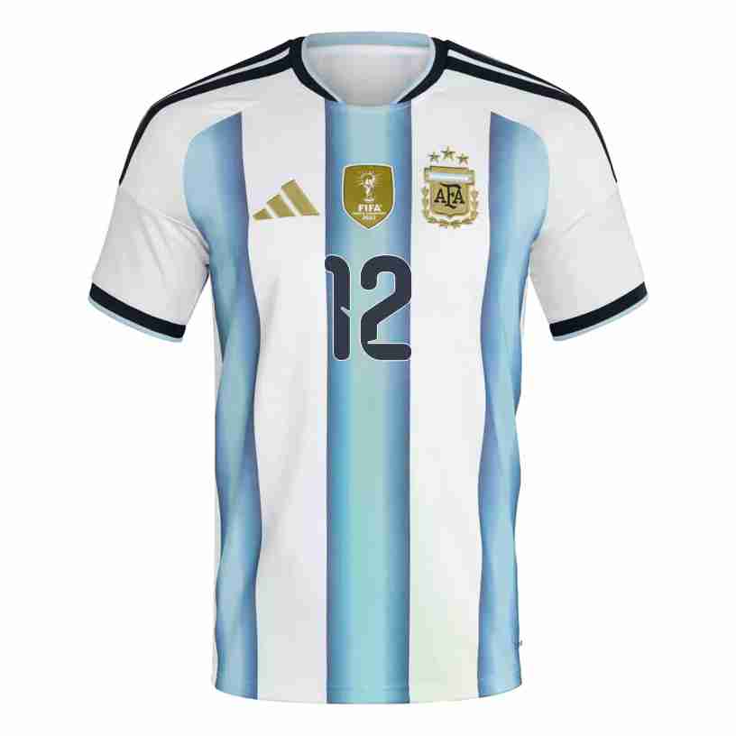 RULLI NO.12 Camiseta Argentina Primera Equipacion 2026 – Versión Jugador_1 RULLI NO.12 Camiseta Argentina Primera Equipacion 2026 – Versión Jugador_1