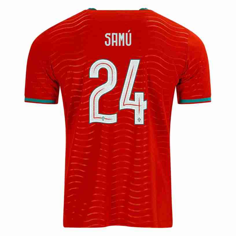 SAMÚ NO.24 Camiseta Portugal Primera Equipacion 2026 – Versión Jugador SAMÚ NO.24 Camiseta Portugal Primera Equipacion 2026 – Versión Jugador