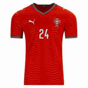 SAMÚ NO.24 Camiseta Portugal Primera Equipacion 2026 – Versión Jugador_1