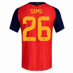 SAMU NO.26 Camiseta España Primera Equipacion 2026 – Versión Jugador