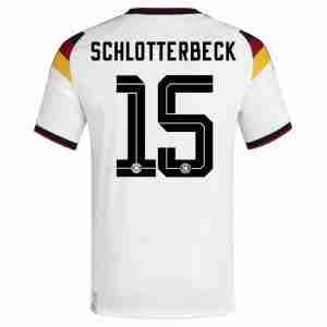 SCHLOTTERBECK NO.15 Camiseta Alemania Primera Equipacion 2026 – Versión Jugador