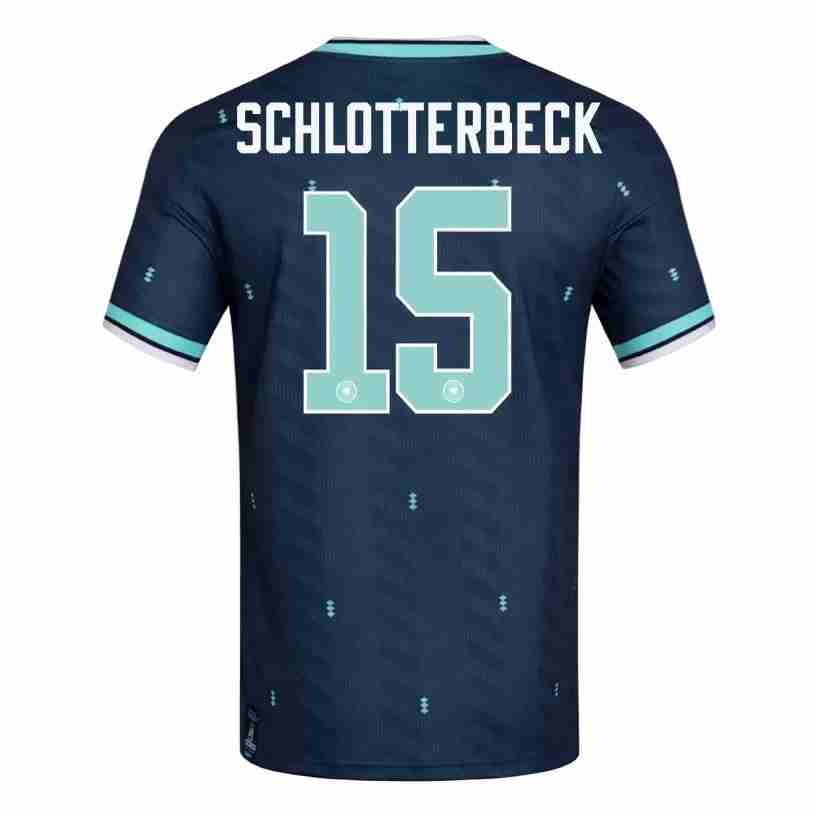 SCHLOTTERBECK NO.15 Camiseta Alemania Segunda Equipacion 2026 – Versión Jugador SCHLOTTERBECK NO.15 Camiseta Alemania Segunda Equipacion 2026 – Versión Jugador