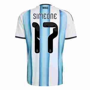 SIMEONE NO.17 Camiseta Argentina Primera Equipacion 2026 – Versión Jugador