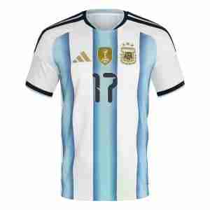 SIMEONE NO.17 Camiseta Argentina Primera Equipacion 2026 – Versión Jugador_1