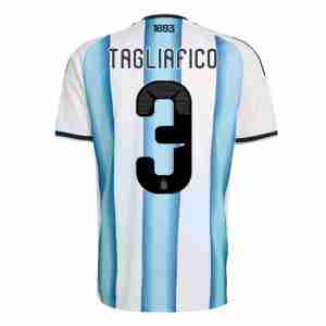 TAGLIAFICO NO.3 Camiseta Argentina Primera Equipacion 2026 – Versión Jugador