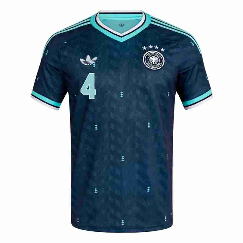 TAH NO.4 Camiseta Alemania Segunda Equipacion 2026 – Versión Jugador_1 TAH NO.4 Camiseta Alemania Segunda Equipacion 2026 – Versión Jugador_1