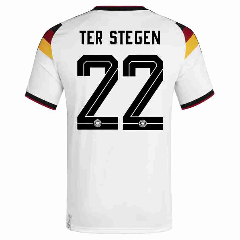 TER STEGEN NO.22 Camiseta Alemania Primera Equipacion 2026 – Versión Jugador TER STEGEN NO.22 Camiseta Alemania Primera Equipacion 2026 – Versión Jugador