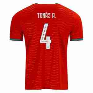 TOMÁS A. NO.4 Camiseta Portugal Primera Equipacion 2026 – Versión Jugador