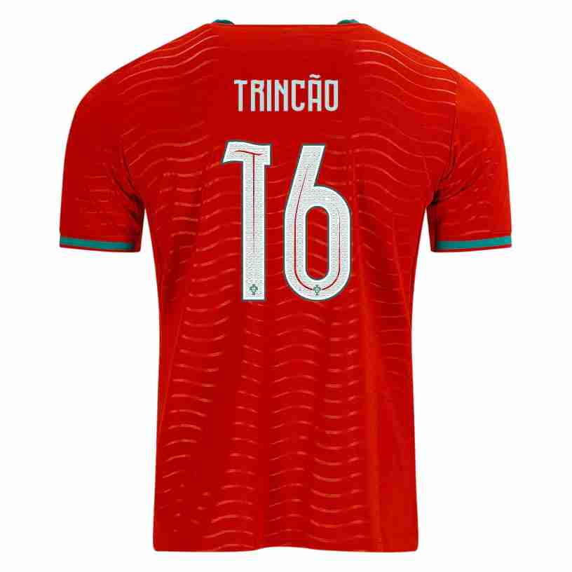 TRINCÃO NO.16 Camiseta Portugal Primera Equipacion 2026 – Versión Jugador TRINCÃO NO.16 Camiseta Portugal Primera Equipacion 2026 – Versión Jugador