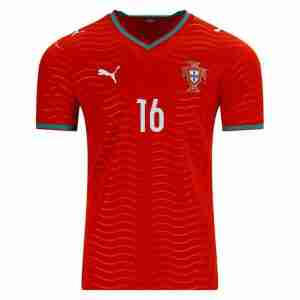 TRINCÃO NO.16 Camiseta Portugal Primera Equipacion 2026 – Versión Jugador_1