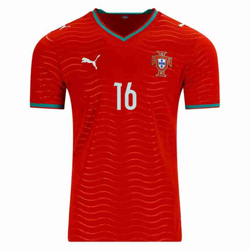 TRINCÃO NO.16 Camiseta Portugal Primera Equipacion 2026 – Versión Jugador_1 TRINCÃO NO.16 Camiseta Portugal Primera Equipacion 2026 – Versión Jugador_1