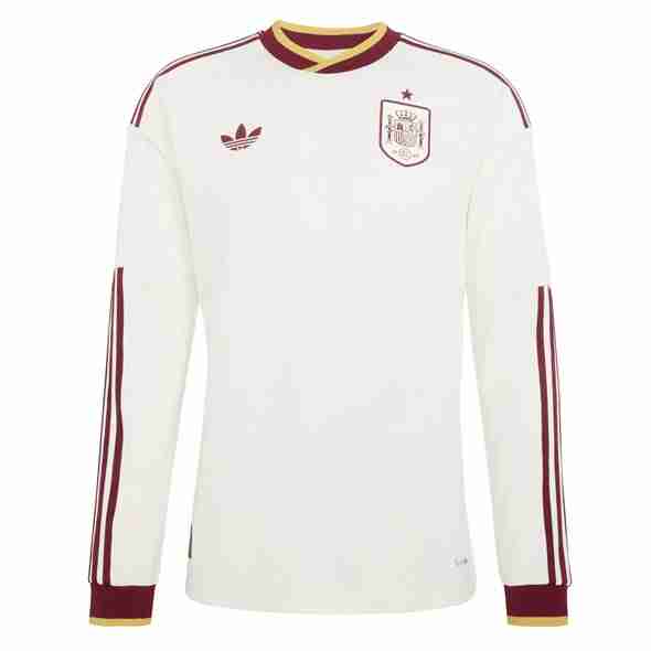 Tailandia Camiseta España 2ª ML 2026 Tailandia Camiseta España Segunda Manga Larga Equipacion 2026
