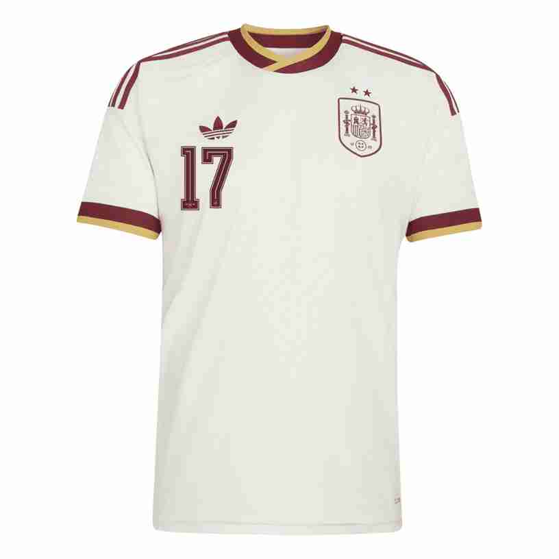 WILLIAMS JR. NO.17 Spain Away Jersey 2026_1