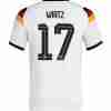 WIRTZ NO.17 Camiseta Alemania Primera Equipacion 2026 – Versión Jugador