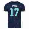 WIRTZ NO.17 Camiseta Alemania Segunda Equipacion 2026 – Versión Jugador