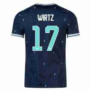 WIRTZ NO.17 Camiseta Alemania Segunda Equipacion 2026 – Versión Jugador