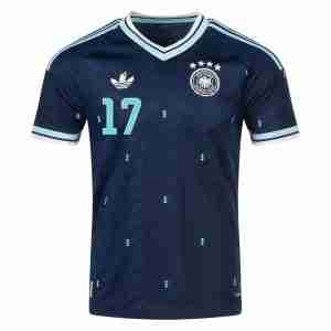 WIRTZ NO.17 Camiseta Alemania Segunda Equipacion 2026 – Versión Jugador_1