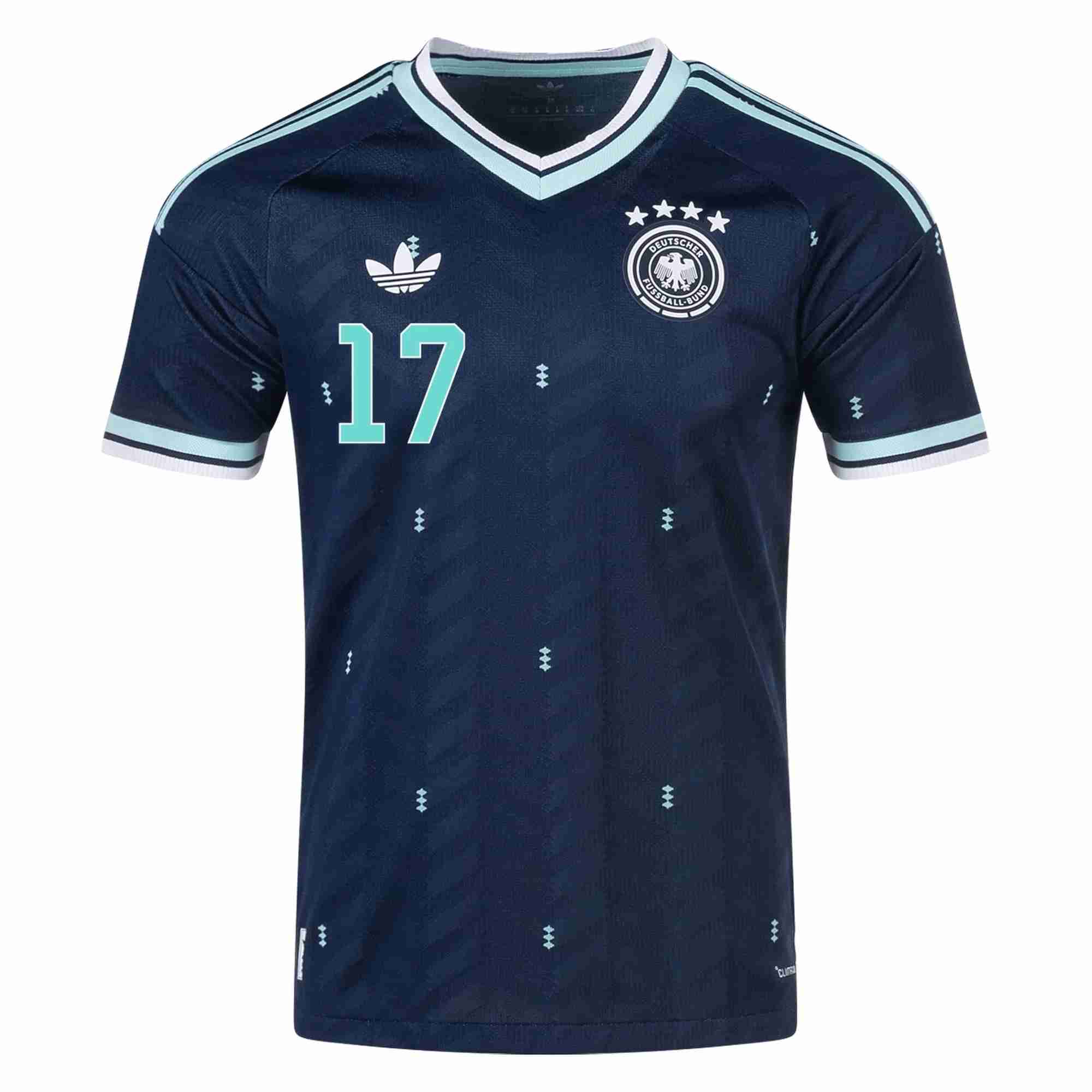 WIRTZ NO.17 Camiseta Alemania Segunda Equipacion 2026 – Versión Jugador_1 WIRTZ NO.17 Camiseta Alemania Segunda Equipacion 2026 – Versión Jugador_1