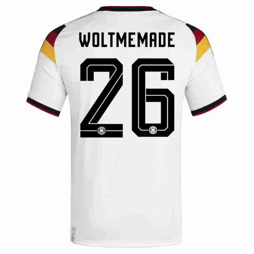 WOLTMEMADE NO.26 Camiseta Alemania Primera Equipacion 2026 – Versión Jugador WOLTMEMADE NO.26 Camiseta Alemania Primera Equipacion 2026 – Versión Jugador