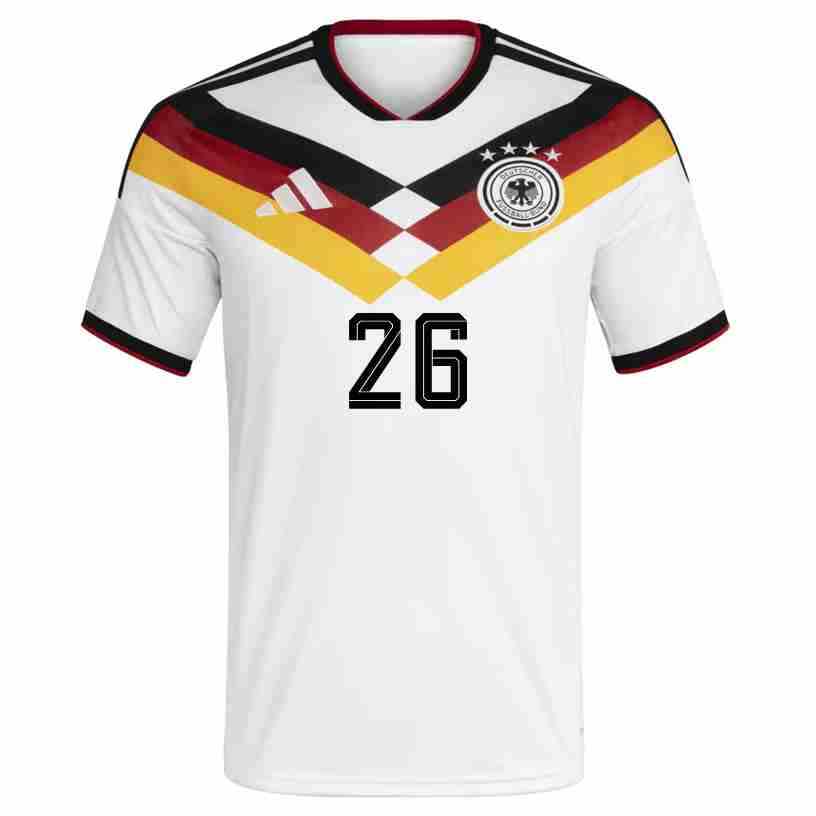 WOLTMEMADE NO.26 Camiseta Alemania Primera Equipacion 2026 – Versión Jugador_1 WOLTMEMADE NO.26 Camiseta Alemania Primera Equipacion 2026 – Versión Jugador_1