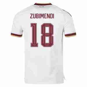 ZUBIMENDI NO.18 Camiseta España Segunda Equipacion 2026 – Versión Jugador