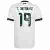 A. GONZALEZ NO.19 Camiseta México Segunda Equipacion 2026 – Versión Jugador