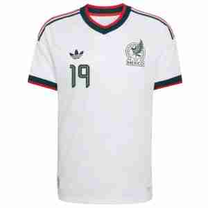 A. GONZALEZ NO.19 Camiseta México Segunda Equipacion 2026 – Versión Jugador_1