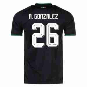 A. GONZALEZ NO.26 Camiseta México Tercera Equipacion 2026 – Versión Jugador