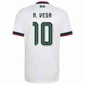 A. VEGA NO.10 Camiseta México Segunda Equipacion 2026 – Versión Jugador