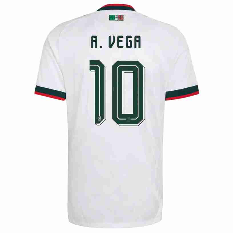 A. VEGA NO.10 Camiseta México Segunda Equipacion 2026 – Versión Jugador A. VEGA NO.10 Camiseta México Segunda Equipacion 2026 – Versión Jugador