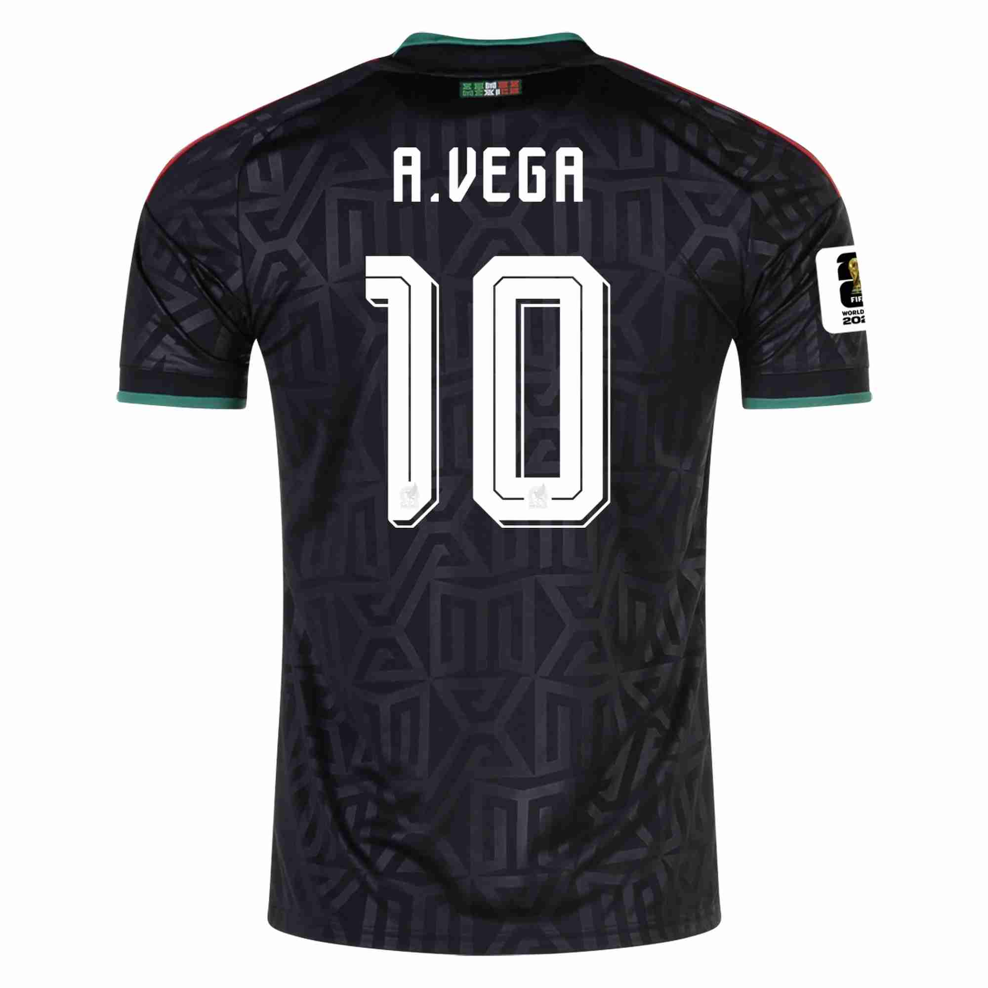 A. VEGA NO.10 Camiseta México Tercera Equipacion 2026 – Versión Jugador A. VEGA NO.10 Camiseta México Tercera Equipacion 2026 – Versión Jugador