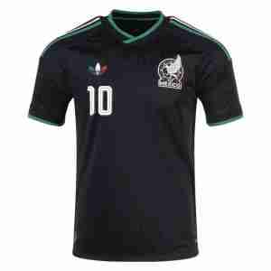 A. VEGA NO.10 Camiseta México Tercera Equipacion 2026 – Versión Jugador_1