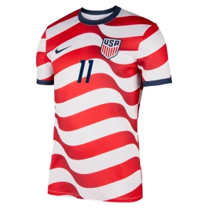 AARONSON NO.11 Camiseta Estados Unidos Primera Equipacion 2026 – Versión Jugador_1