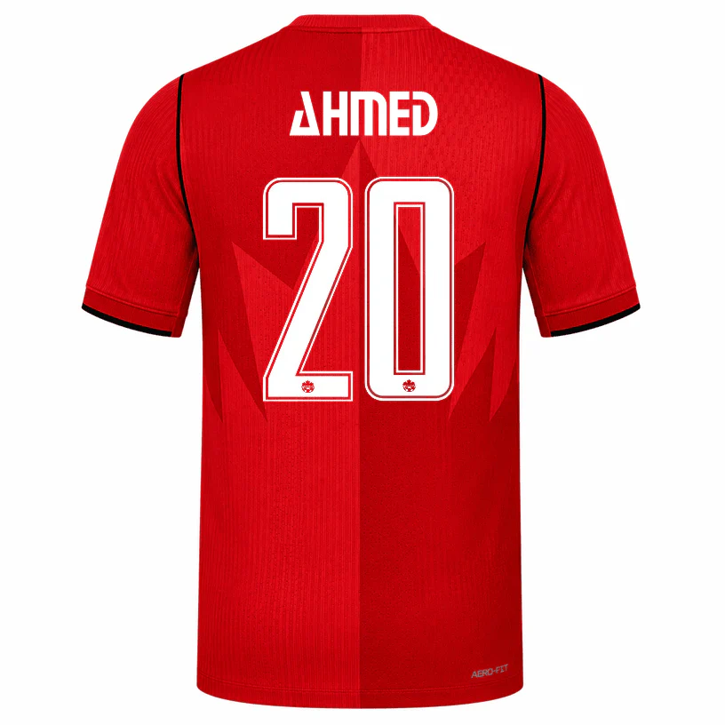 AHMED NO.20 Camiseta Canadá Primera Equipacion 2026 – Versión Jugador AHMED NO.20 Camiseta Canadá Primera Equipacion 2026 – Versión Jugador