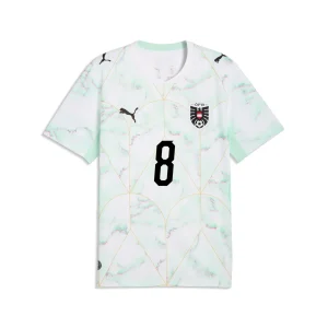 ALABA NO.8 Camiseta Austria Segunda Equipacion 2026 – Versión Jugador_1