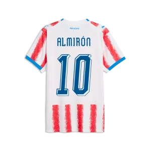 ALMIRÓN NO.10 Camiseta Paraguay Primera Equipacion 2026 – Versión Jugador