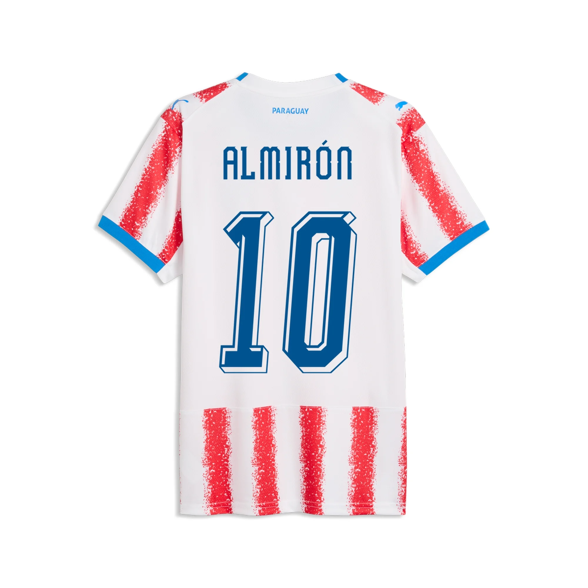 ALMIRÓN NO.10 Camiseta Paraguay Primera Equipacion 2026 – Versión Jugador ALMIRÓN NO.10 Camiseta Paraguay Primera Equipacion 2026 – Versión Jugador
