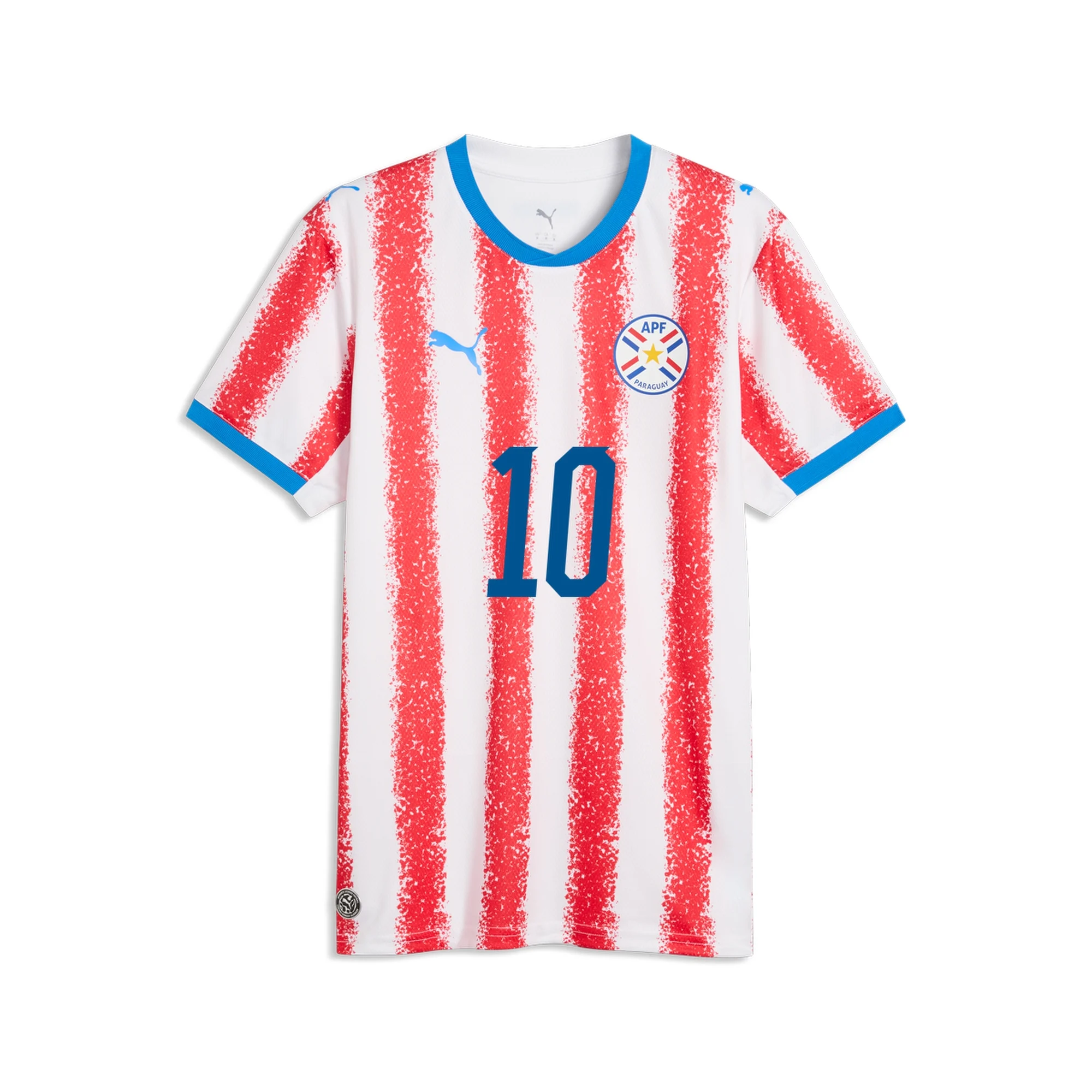 ALMIRÓN NO.10 Camiseta Paraguay Primera Equipacion 2026 – Versión Jugador_1 ALMIRÓN NO.10 Camiseta Paraguay Primera Equipacion 2026 – Versión Jugador_1