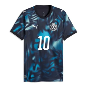 ALMIRÓN NO.10 Camiseta Paraguay Segunda Equipacion 2026 – Versión Jugador_1